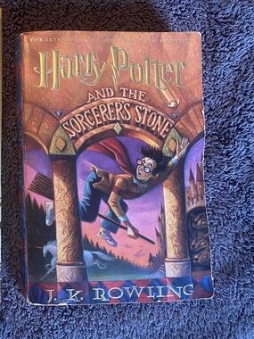 Scholastic Harry Potter and the Sorcerer's Stone - Red, Purple, Gold